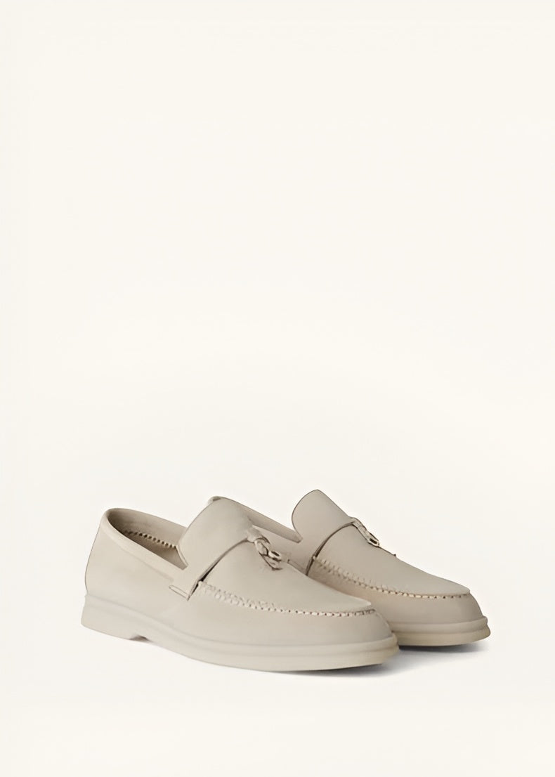 Loro Piana Charms Walk suede loafers