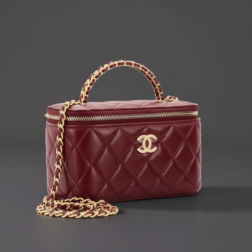 chanel Long Vanity with chain