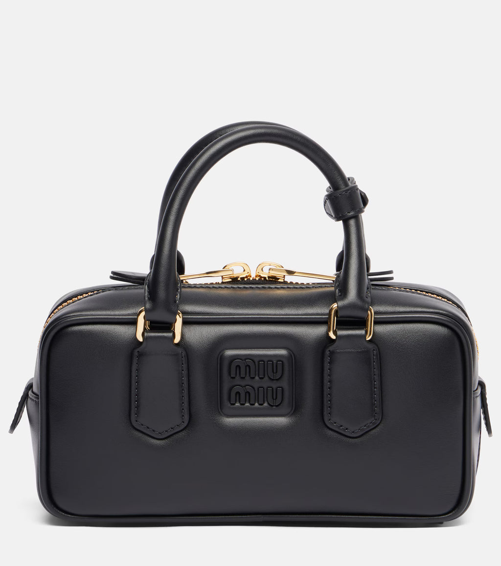 Miu Miu Arcadie leather top-handle bag