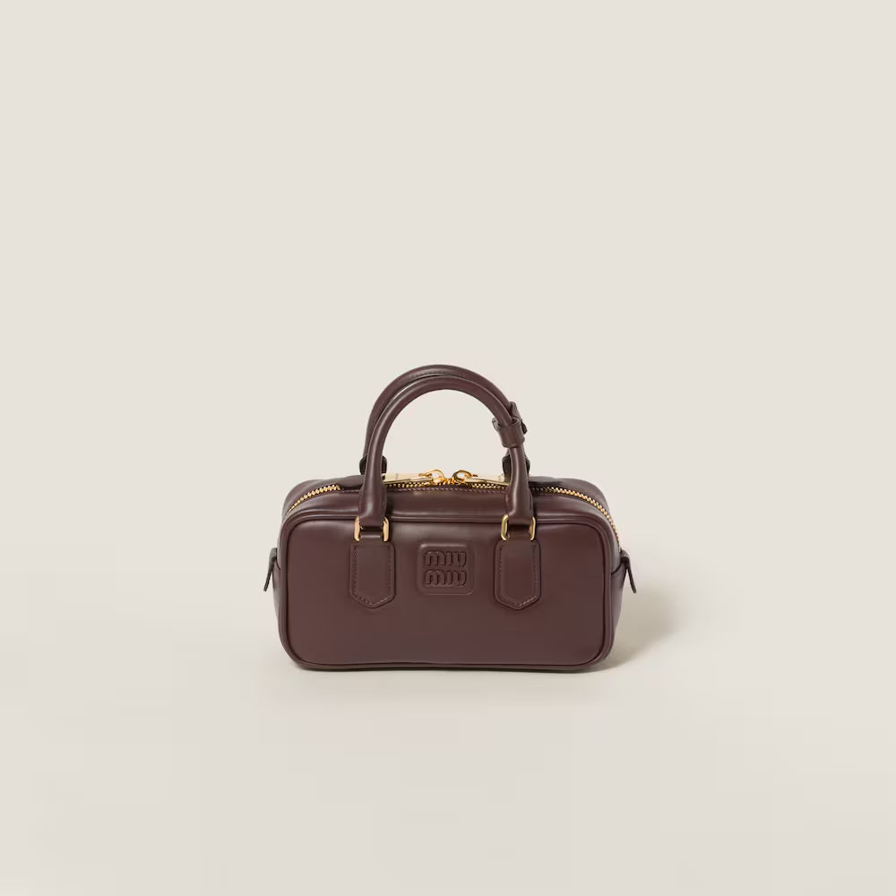Miu Miu Arcadie leather top-handle bag
