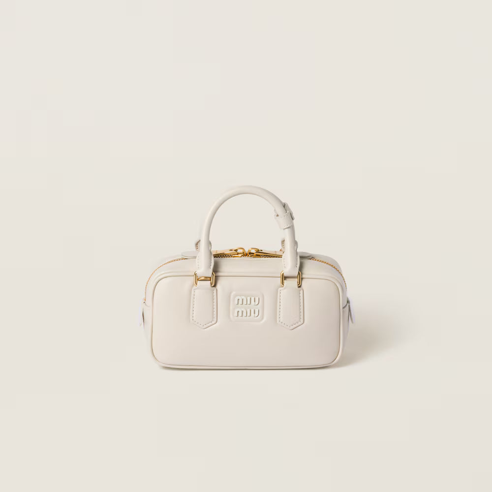 Miu Miu Arcadie leather top-handle bag